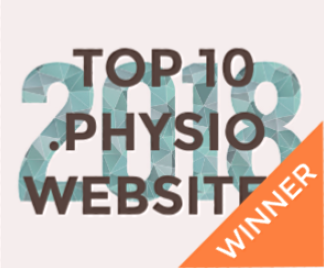 Top 10 .physio website award winner